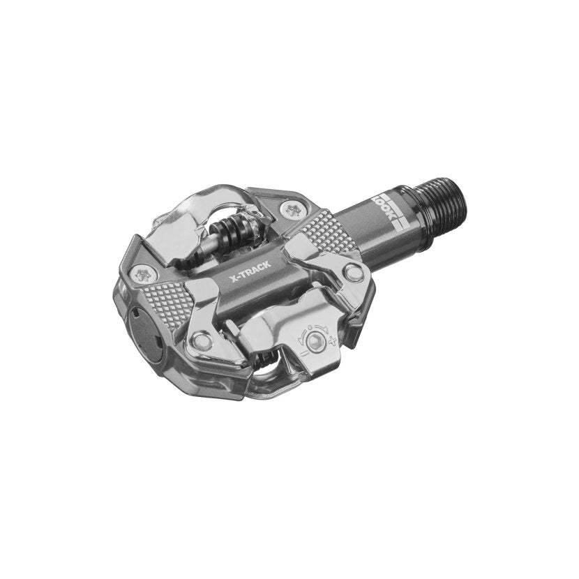 Pedais LOOK X-TRACK SPD Metallic Grey