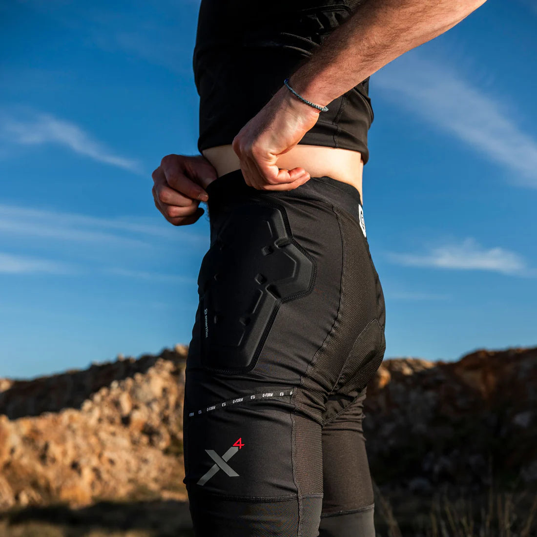 Calções de proteção G-FORM PRO-X4 Preto