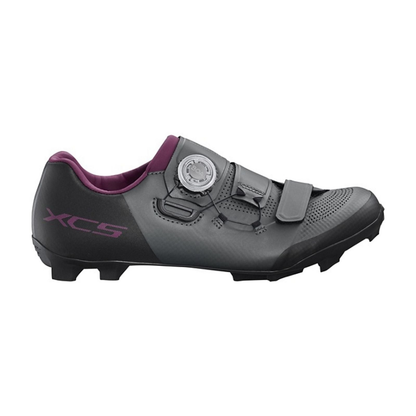 Sapatos de BTT SHIMANO XC502 para mulher cinzentos