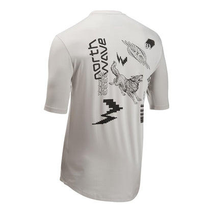 Maillot NORTHWAVE XTRAIL Mangas Curtas Cinzento