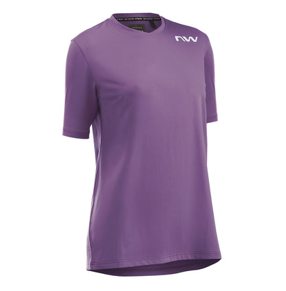Maillot NORTHWAVE XTRAIL 2 Mulher Mangas Curtas Violeta