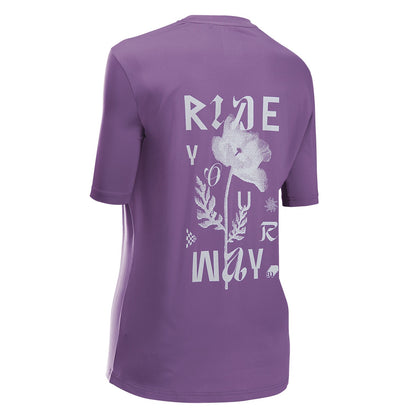 Maillot NORTHWAVE XTRAIL 2 Mulher Mangas Curtas Violeta