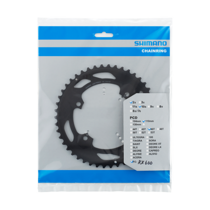Plateau Exterior 10V SHIMANO GRX RX600 110mm