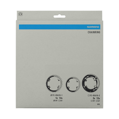 Plateau Mono 12V SHIMANO GRX RX610 110mm