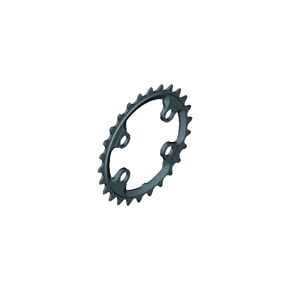 Pedaleira SHIMANO XTR 38T para FC-M9020-2/FC-M9000-2/FC-M9020-B2