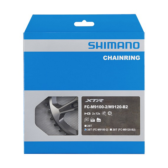 Pedaleira SHIMANO XTR 38T para FC-M9100-2