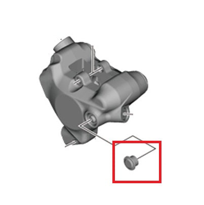 Tampa de parafuso de purga SHIMANO BR-R9270/8170/7170