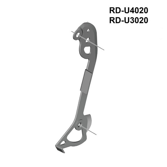 Gaiola do desviador traseiro interno SGS SHIMANO RD-U4020/U3020