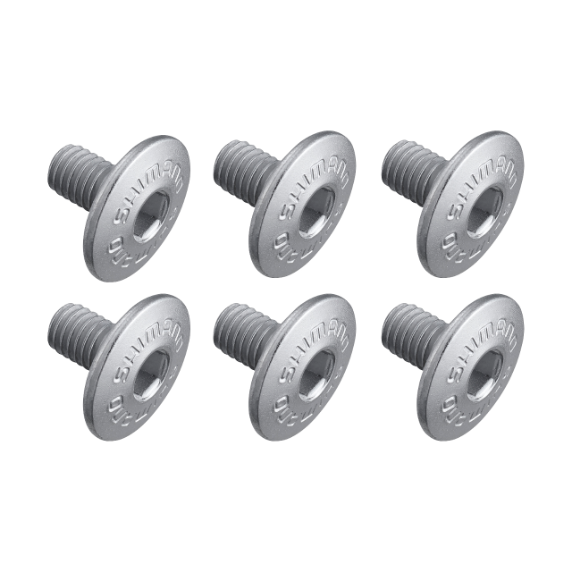 Parafuso de calcanhar SHIMANO M5x8mm/6Pcs SPD-SL