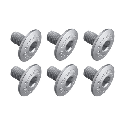 Parafusos de Tacos SHIMANO SPD-SL M5x8mm (x6)