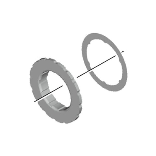 Porca de bloqueio central externa SHIMANO SM-RT30