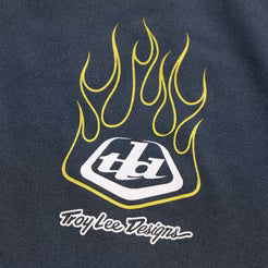 TROY LEE DESIGNS RUCKUS RIDE PRESSED Camisola de manga comprida para júnior Preto