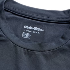 TROY LEE DESIGNS RUCKUS RIDE PRESSED Camisola de manga comprida para júnior Preto