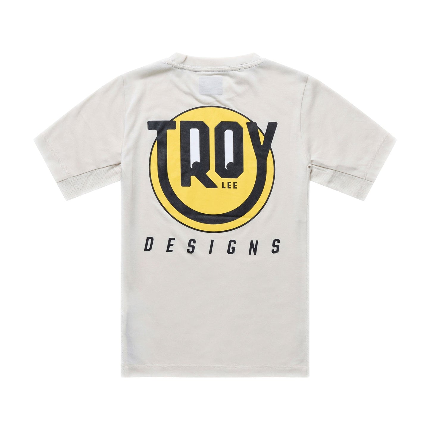TROY LEE DESIGNS SKYLINE RIDE HAPPY Júnior Camisola de manga curta Pumice