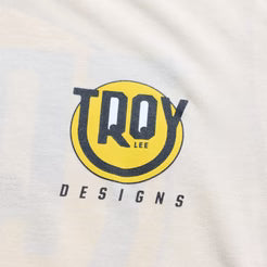 TROY LEE DESIGNS SKYLINE RIDE HAPPY Júnior Camisola de manga curta Pumice