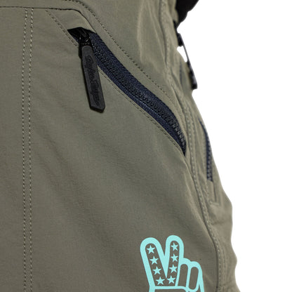 Calção TROY LEE DESIGNS YOUTH SKYLINE TRAIL MONO Junior Caqui