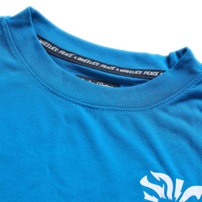 Maillot TROY LEE DESIGNS SKYLINE RIDE ONE EYE AERO Junior Mangas Compridas Azul