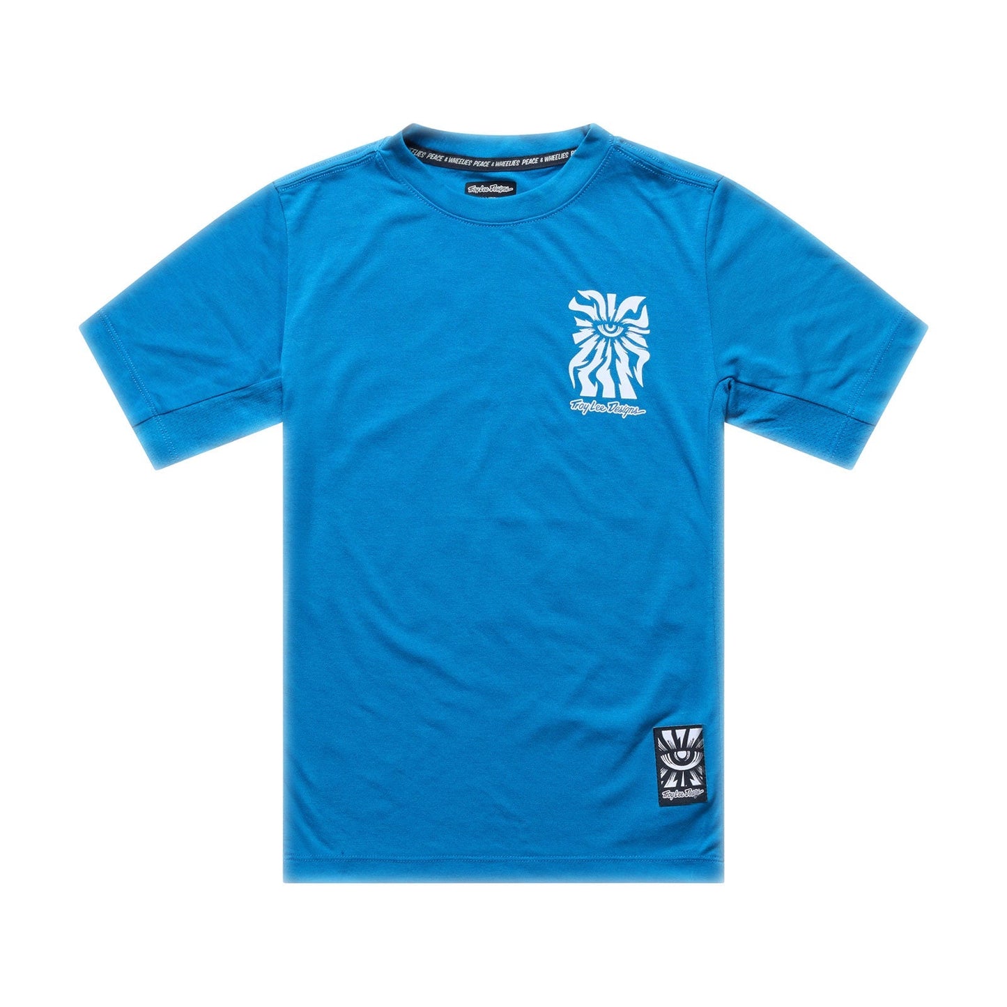 TROY LEE DESIGNS SKYLINE RIDE ONE EYE AERO Júnior Camisola de manga curta azul