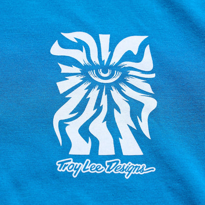 Camisola TROY LEE DESIGNS SKYLINE RIDE ONE EYE AERO Junior Mangas Curtas Azul