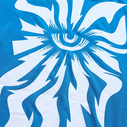 Camisola TROY LEE DESIGNS SKYLINE RIDE ONE EYE AERO Junior Mangas Curtas Azul