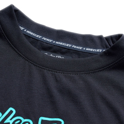 Maillot TROY LEE DESIGNS SKYLINE RIDE SIGNATURE Junior Mangas Compridas Preto/Verde