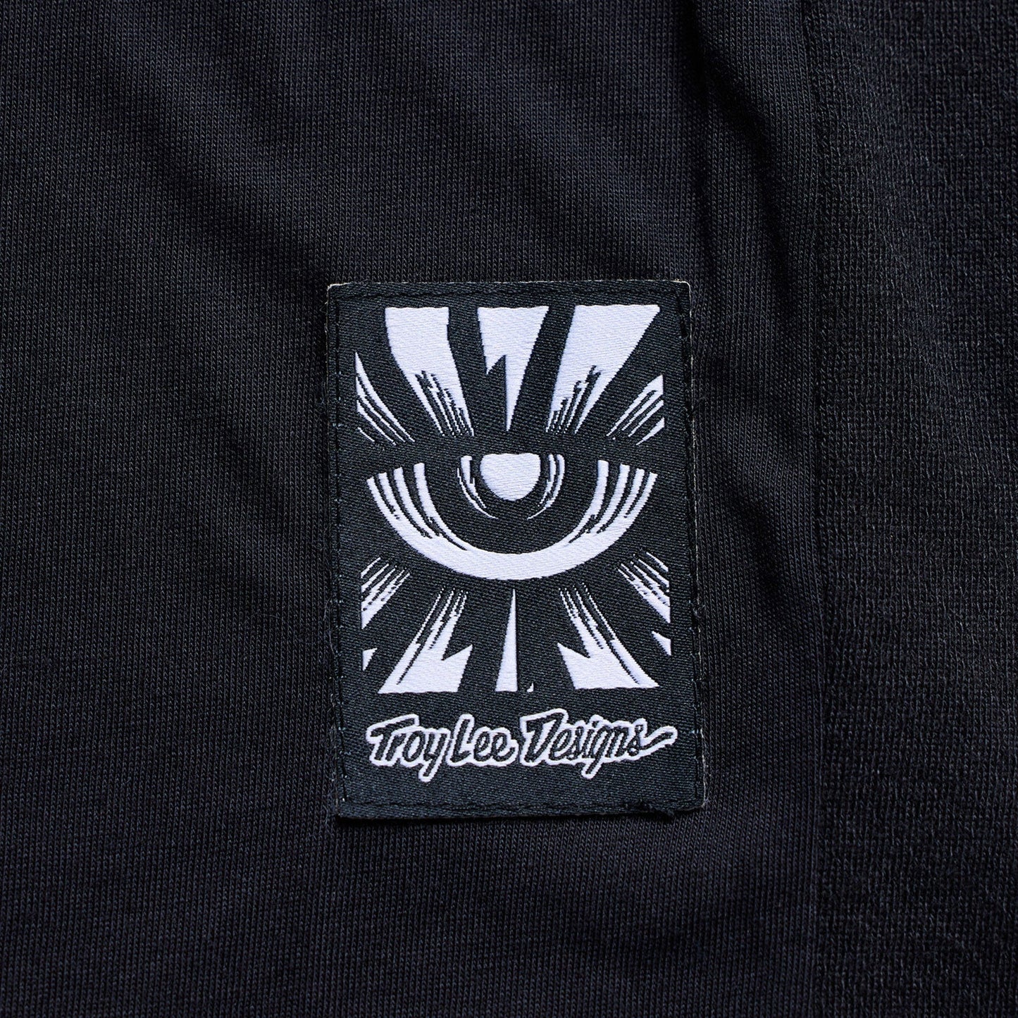 Camisola de manga curta TROY LEE DESIGNS SKYLINE RIDE SIGNATURE Junior Preto/Turquesa