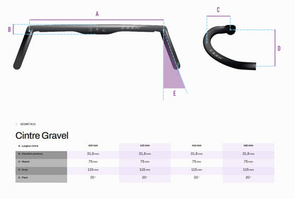 Guiador ZEEN GRAVEL