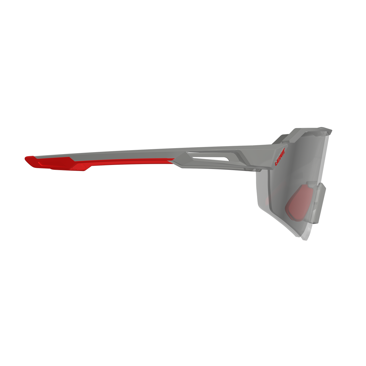 Óculos de proteção LEATT RIDEVIZ Lite Satin Grey IRIZ Silver 17VLT