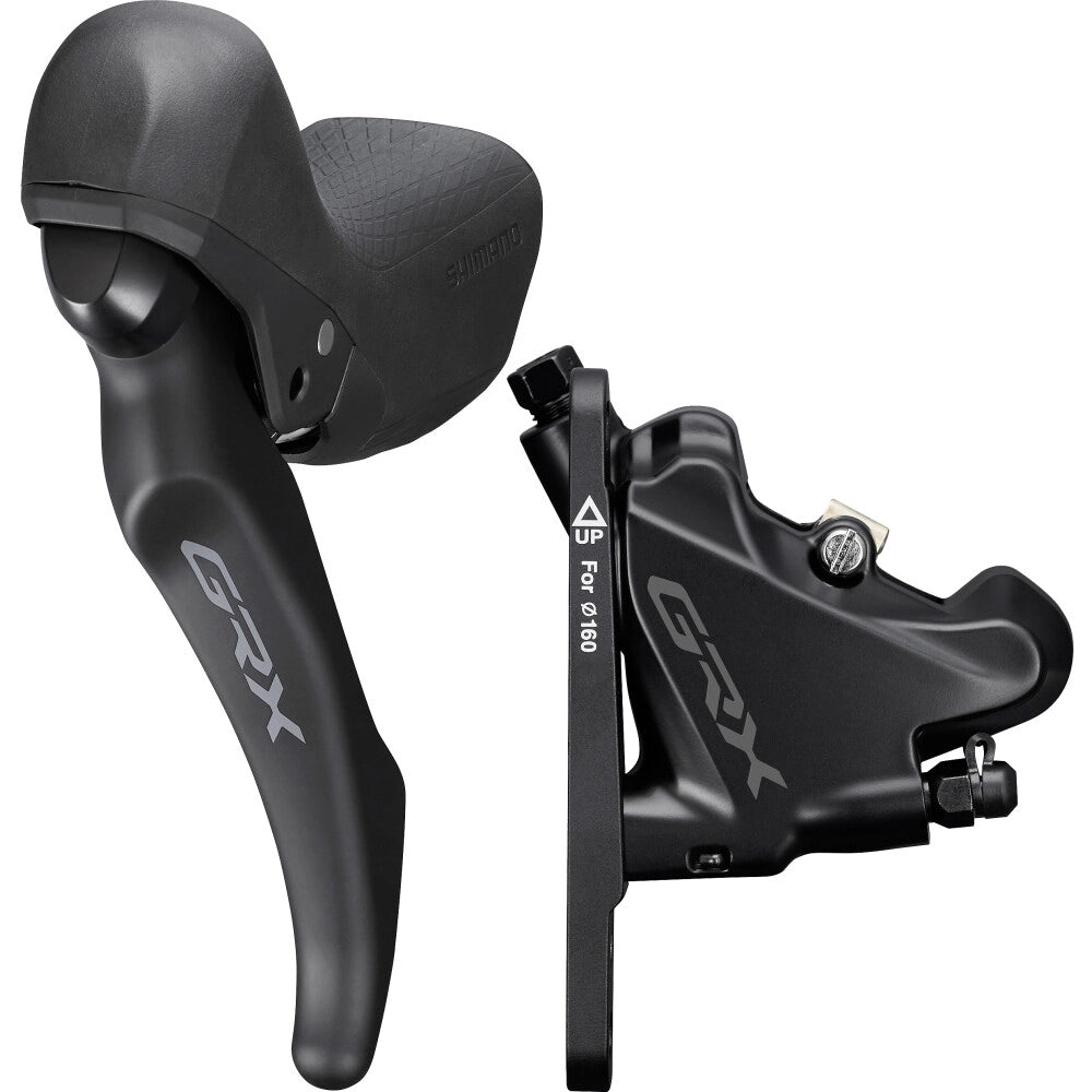 Manete Esquerda e Pinça Dianteira SHIMANO GRX BL-RX600-L + BR-RX400 1x11V Flat Mount
