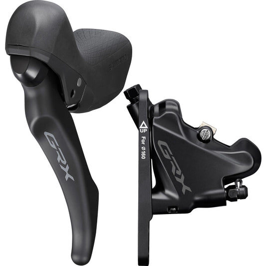 Manete Esquerda e Pinça Dianteira SHIMANO GRX BL-RX600-L + BR-RX400 1x11V Flat Mount