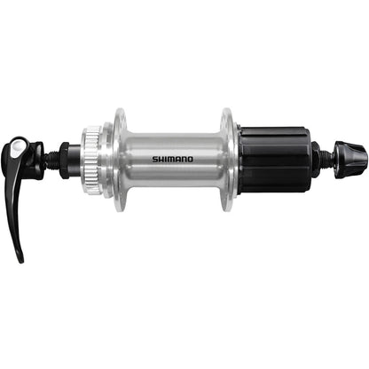 Cubo Traseiro SHIMANO FH-QC400 - Edição Polished Silver