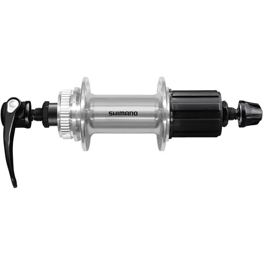 Cubo Traseiro SHIMANO FH-QC400 - Edição Polished Silver