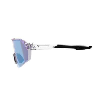 Óculos LEATT RIDEVIZ LITE SMALL Transparente Lente Iriz Crystal Fuschia