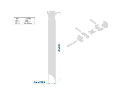 Canote de Selim RITCHEY WCS ONE-BOLT Reto