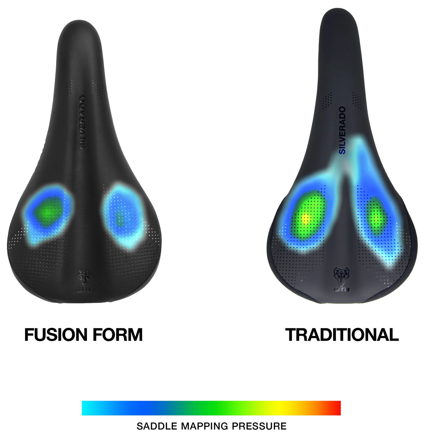Selim WTB SILVERADO FUSION FORM 142mm Titanium Rails