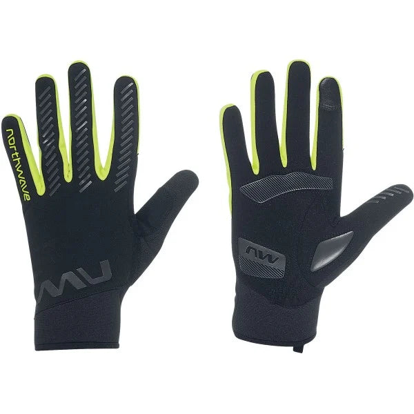 Luvas NORTHWAVE ACTIVE GEL Preto/Amarelo