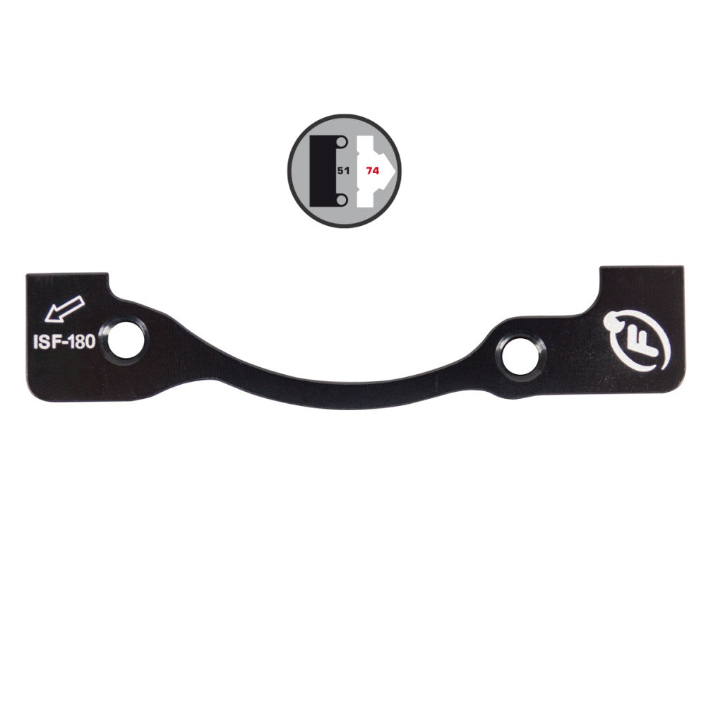 Adaptador Pinça Dianteira PM / IS FORMULA FD40141-10 Disco 180 mm (+20 mm)