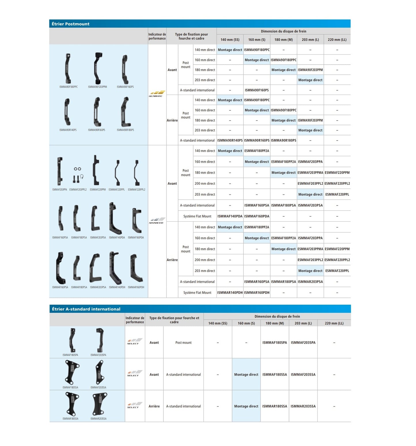 Adaptador de pinça traseira PM / IS SHIMANO (+0 mm)