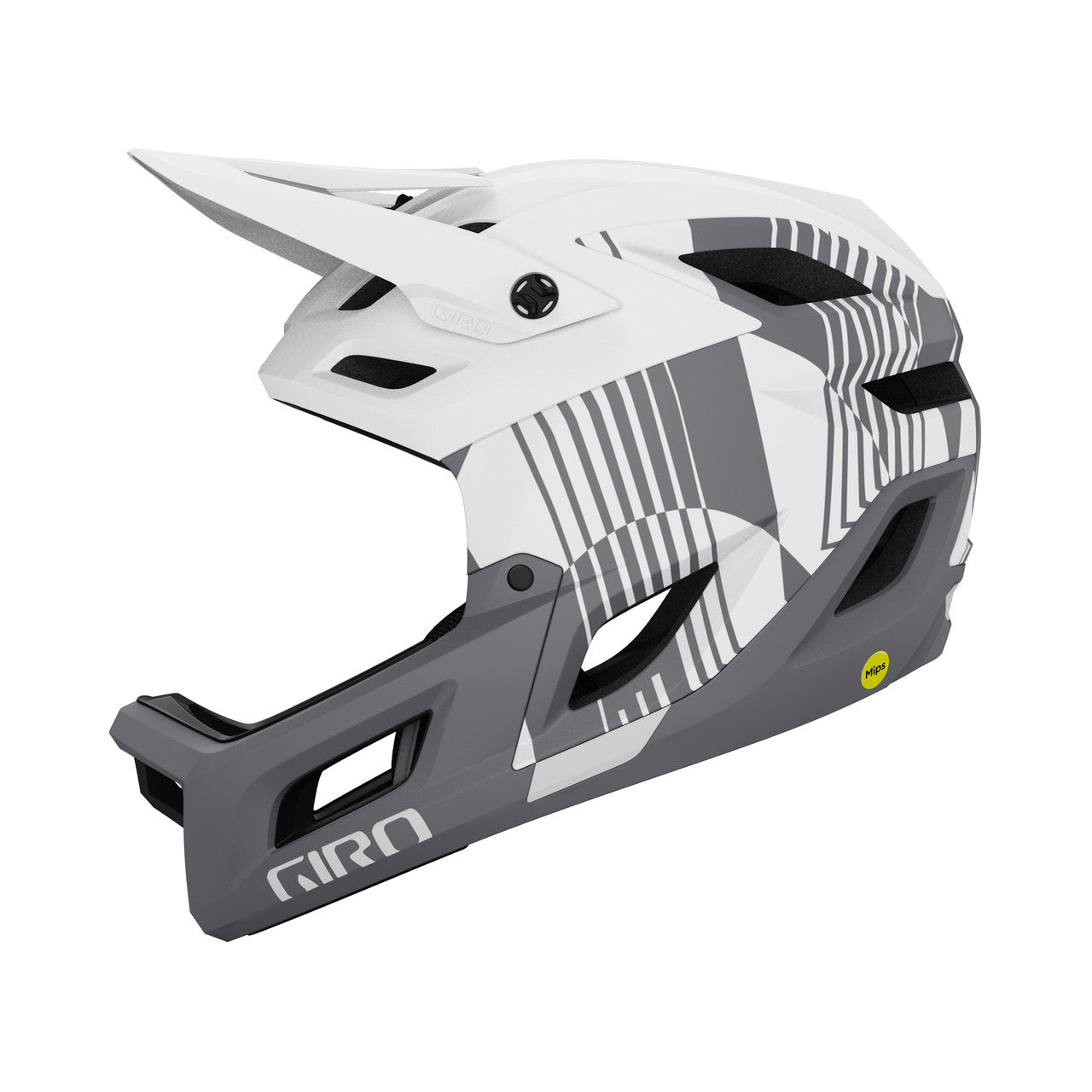 Capacete de BTT GIRO COALITION MIPS SPHERICAL Cinzento/Branco