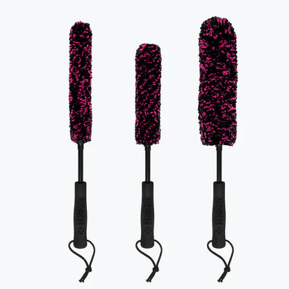 Kit de 3 Escovas MUC-OFF MICROFIBRE DETAILING BRUSH SET