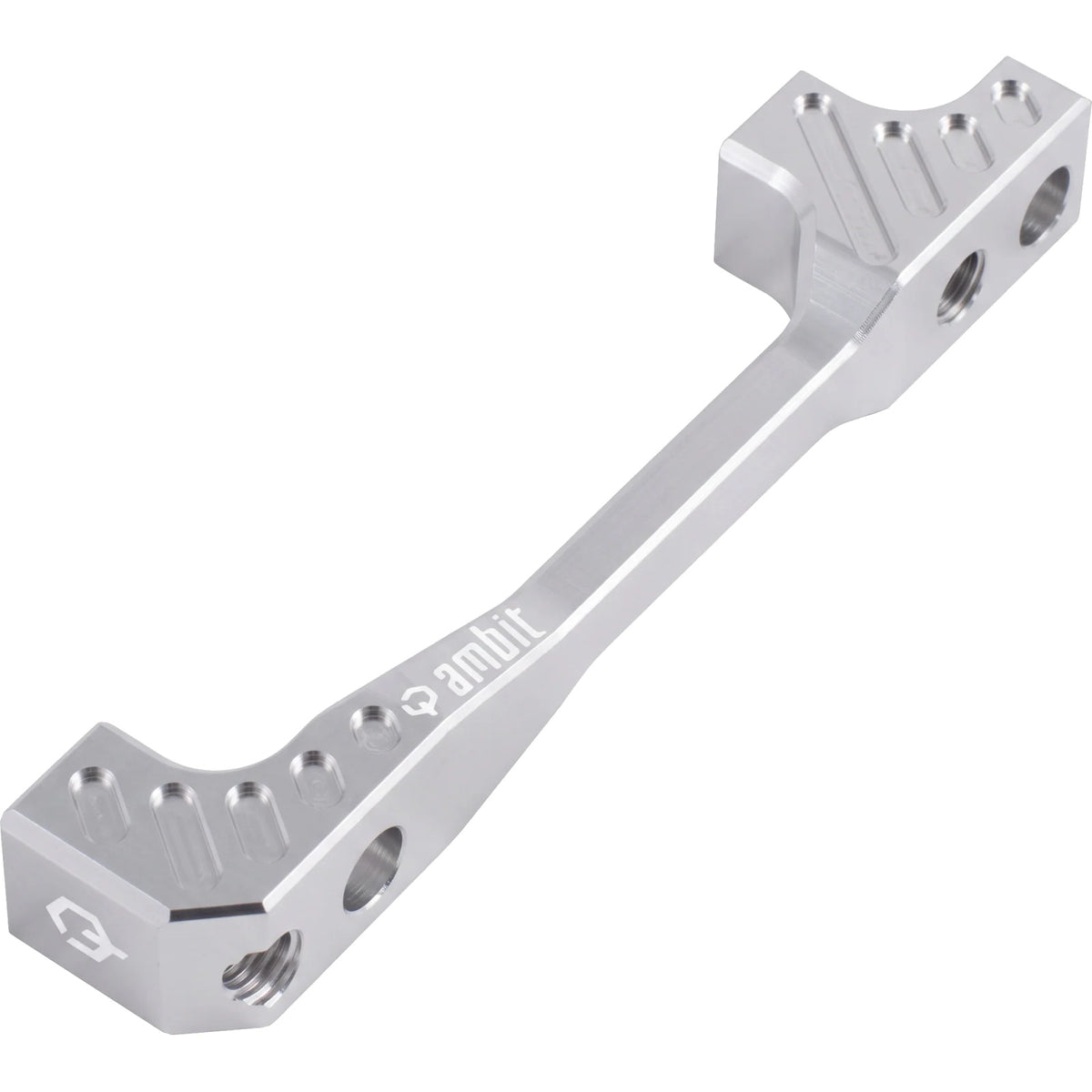 Adaptador de Pinça Dianteira / Traseira PM/PM AMBIT +40 mm Prateado