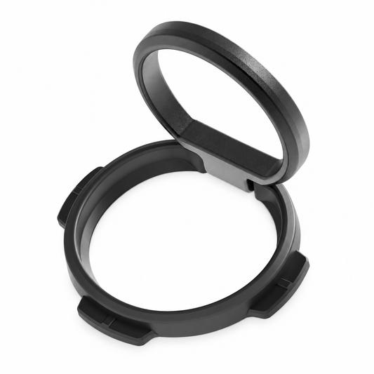 Anel de apresentação para telemóvel QUADLOCK — vista do produto sobre fundo branco