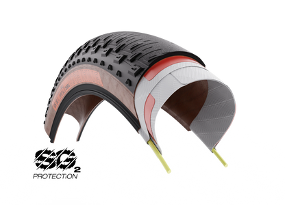 Pneu WTB BYWAY RS 50 700x50c Dual DNA SG2 pronto para tubeless preto