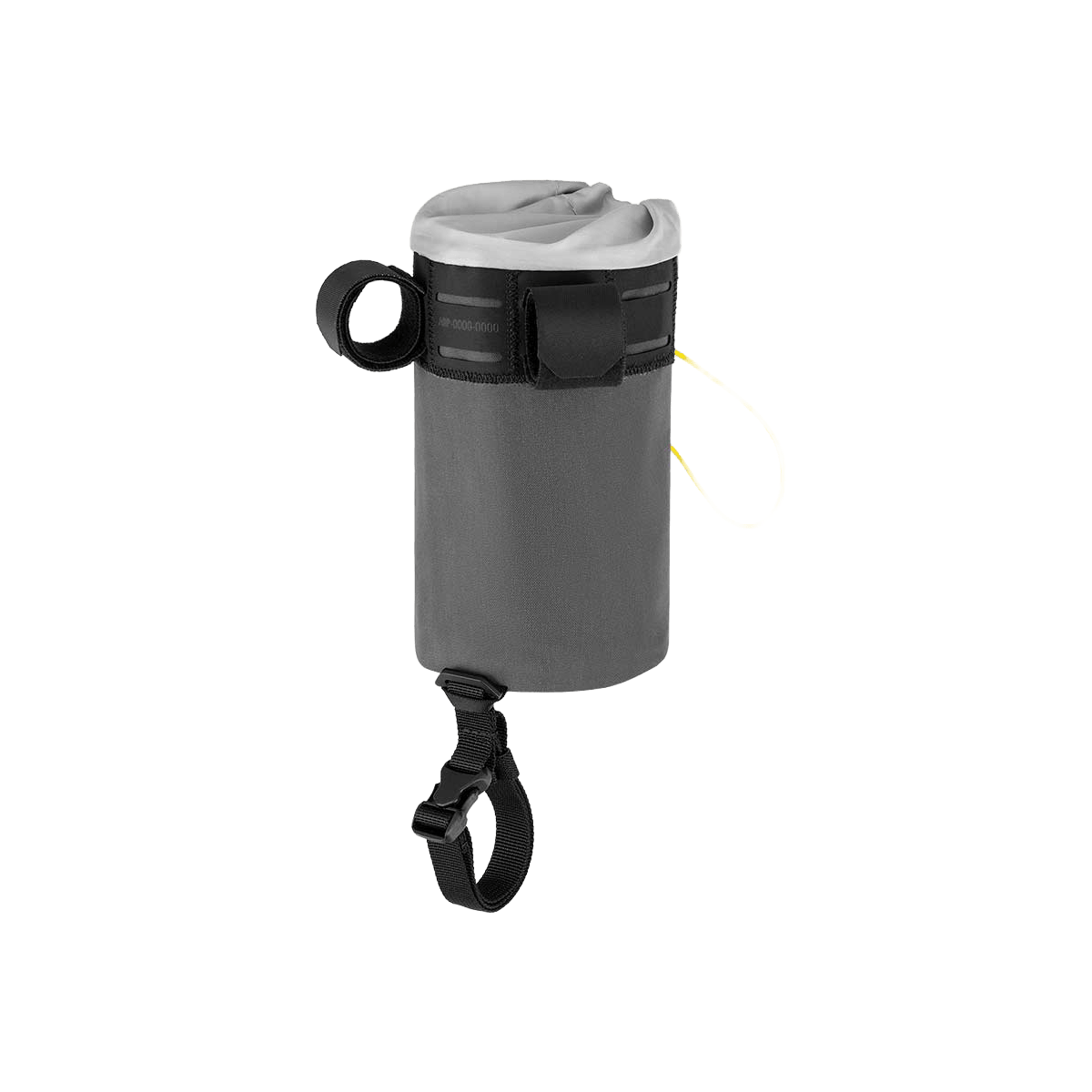 Saco de guiador APIDURA BACKCOUNTRY FOOD POUCH 0,8 L Preto Cinzento