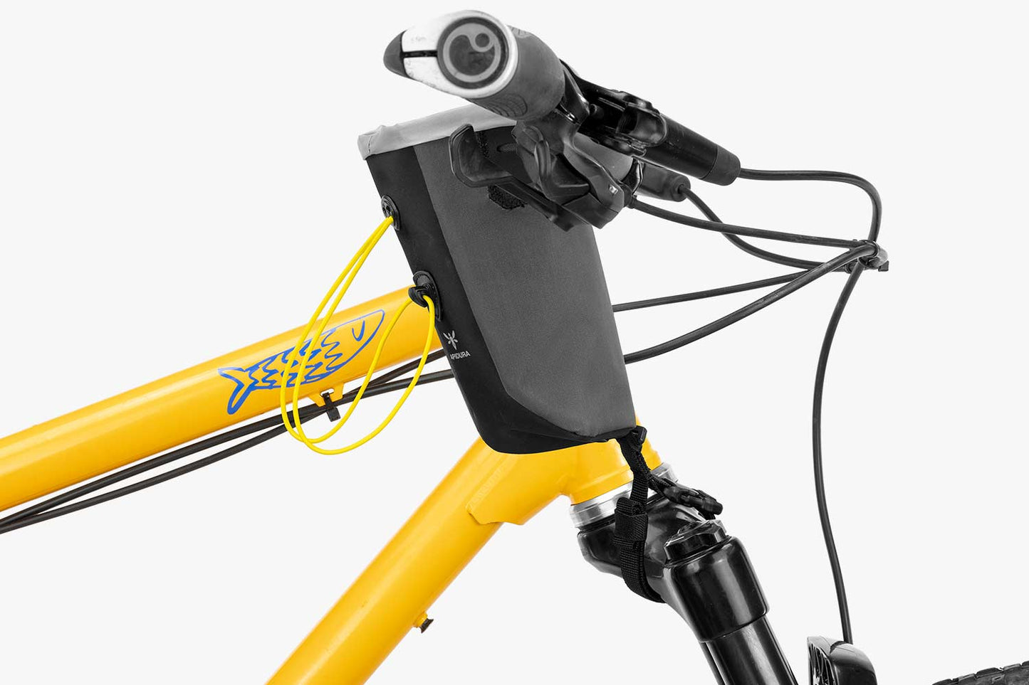 Saco de guiador APIDURA BACKCOUNTRY FOOD POUCH 0,8 L Preto Cinzento