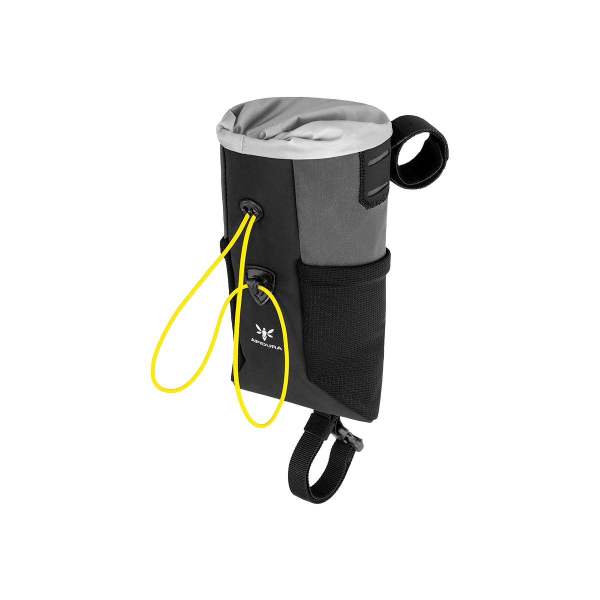 Bolsa de guiador APIDURA BACKCOUNTRY FOOD POUCH PLUS 1,2 L Preto Cinzento