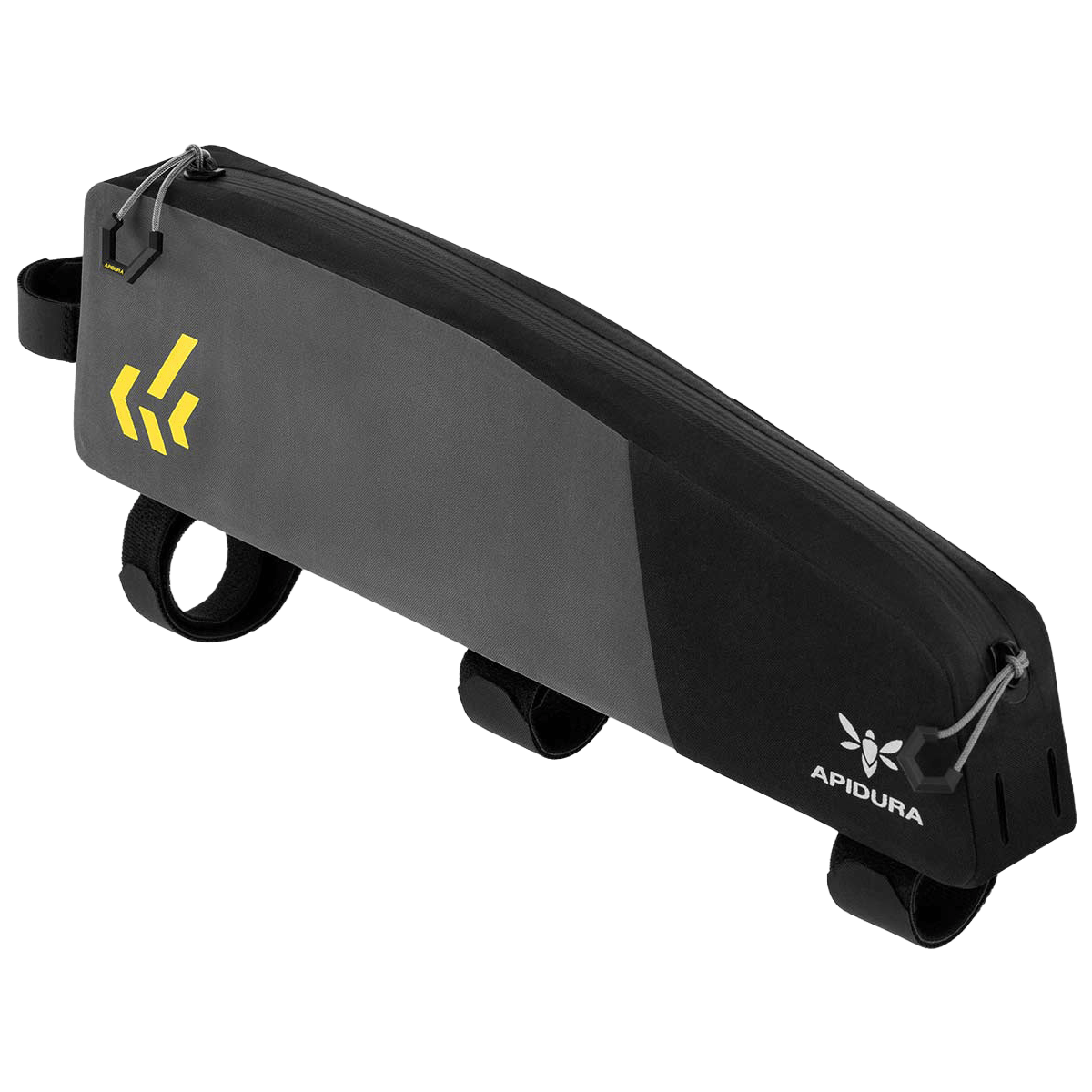 Saco de armação APIDURA BACKCOUNTRY LONG TOP TUBE PACK 1,8 L Preto Cinzento