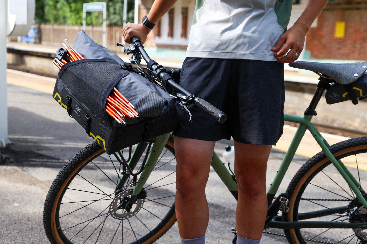 APIDURA EXPEDITION FRONT RACK PACK 20 L Bolsa para guiador Preto