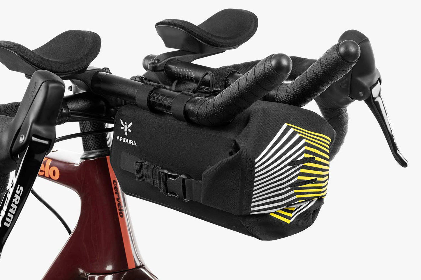 APIDURA RACING AEROBAR PACK 2,5 L Saco de guiador Preto