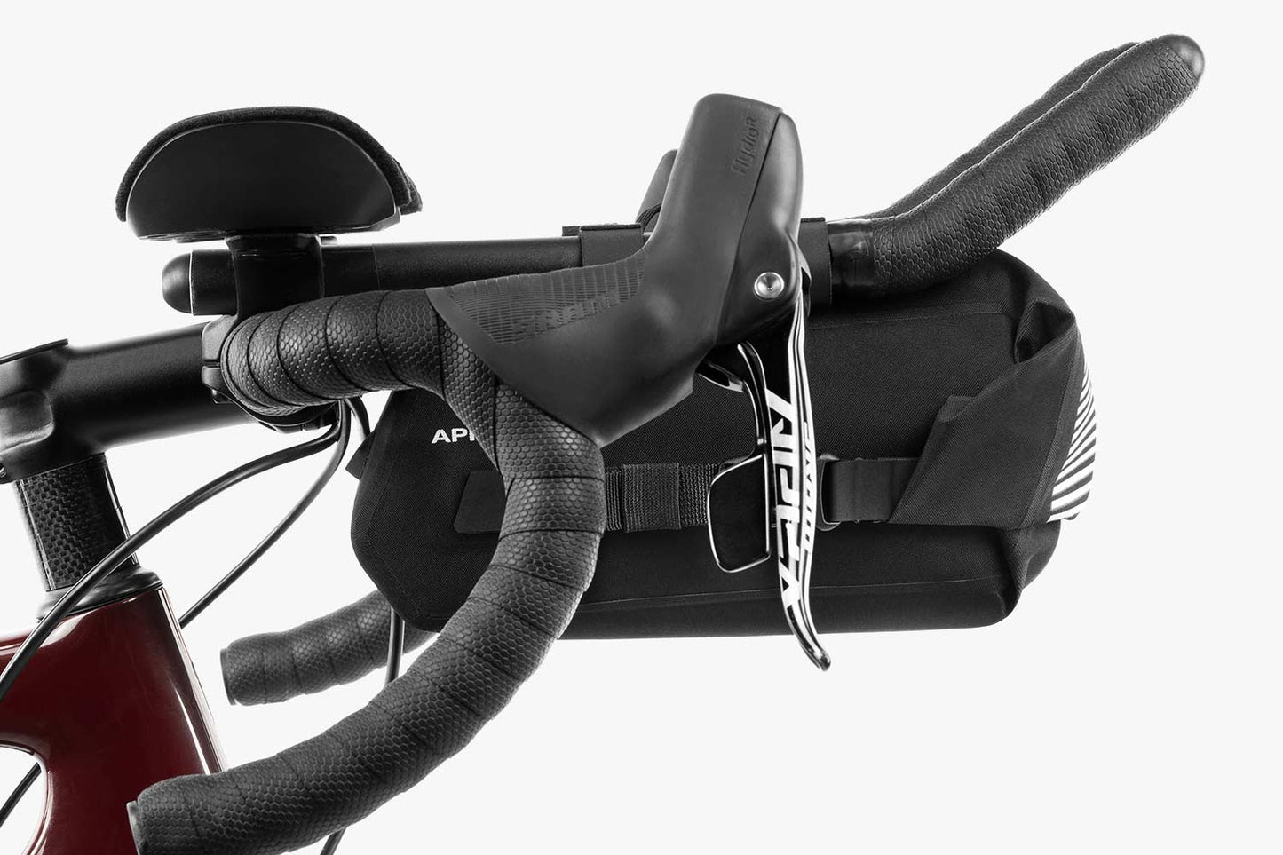 APIDURA RACING AEROBAR PACK 2,5 L Saco de guiador Preto